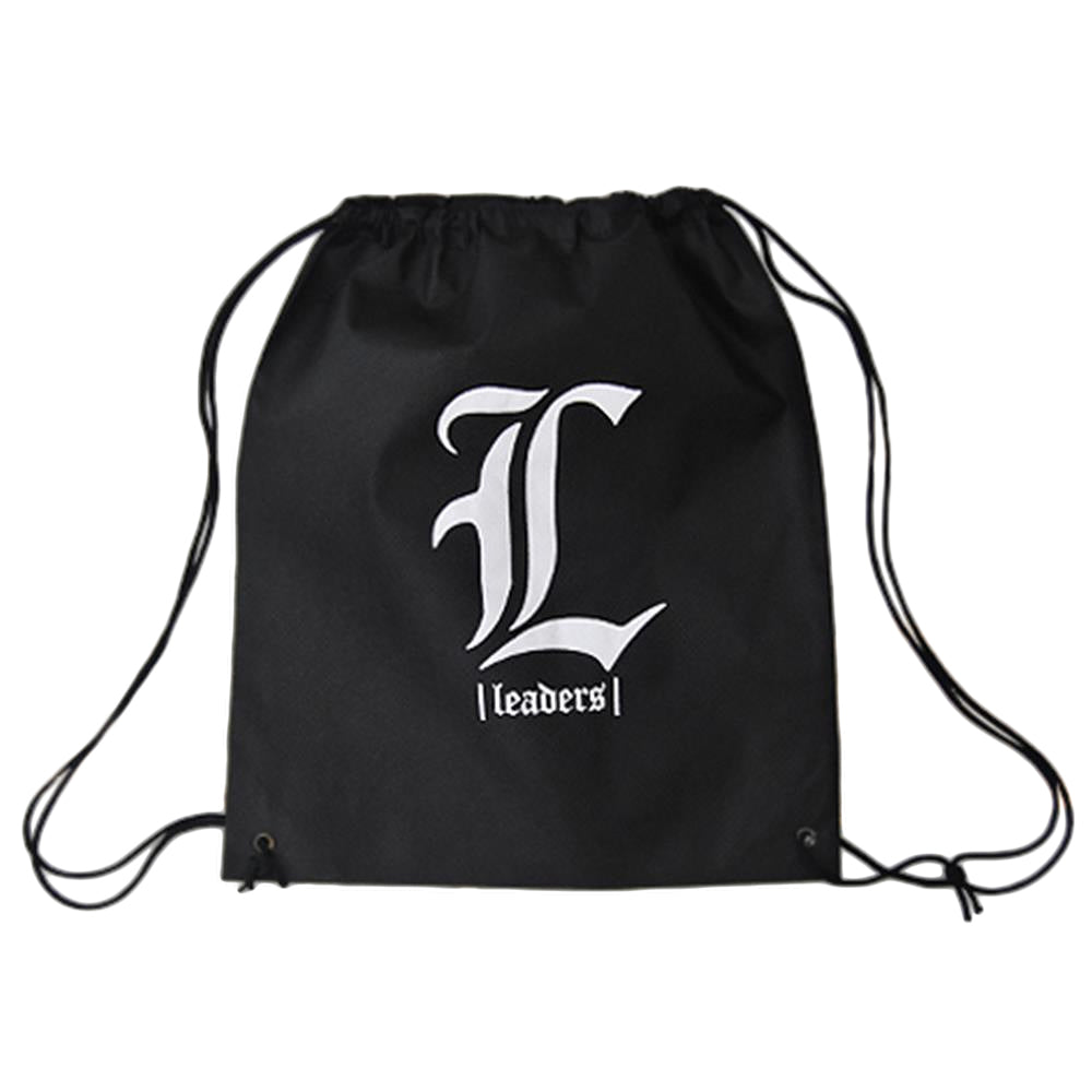 L Logo Black - Cinch Bag