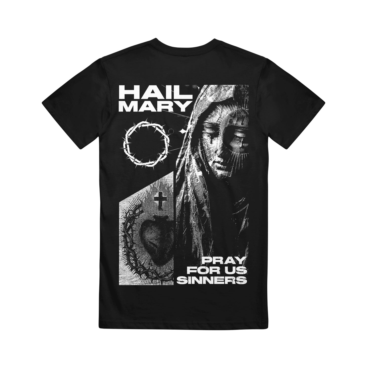 Hail Mary Black - Tee – Facedown Records