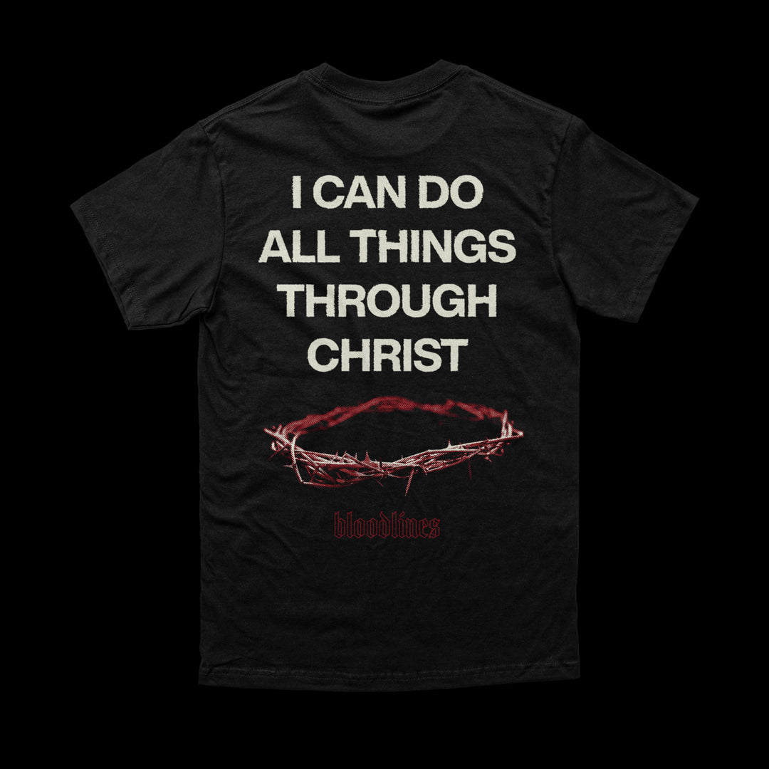 I Can Do All Things - Black T-Shirt