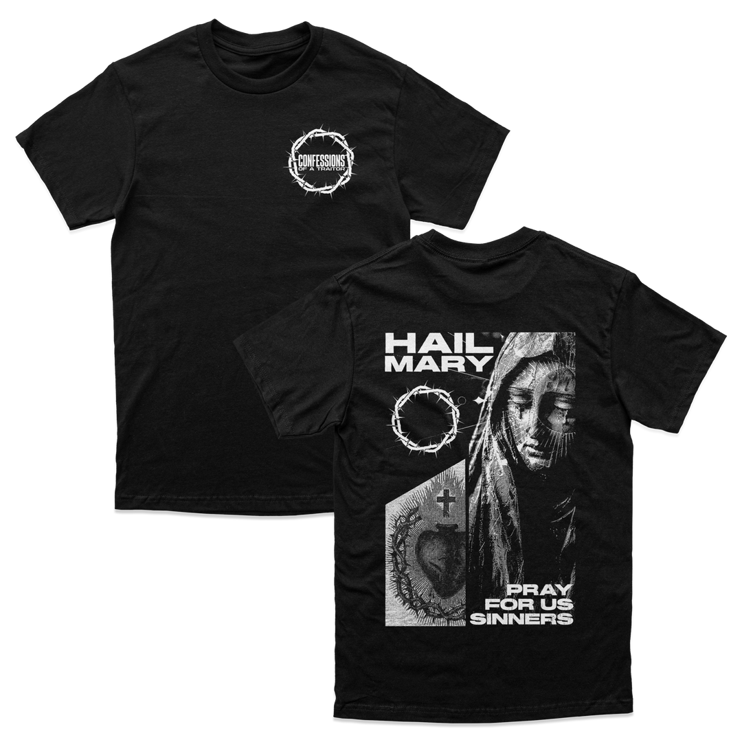 Hail Mary Black - Tee