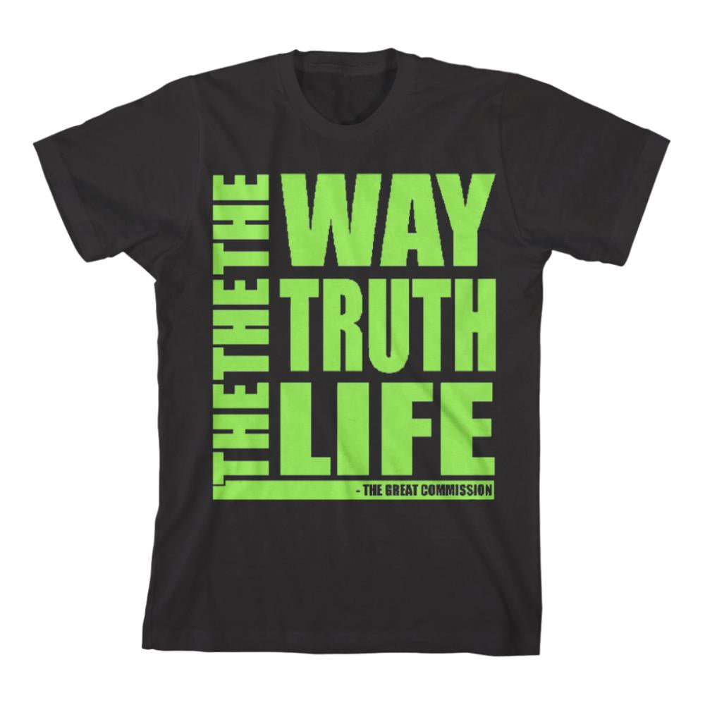 The Way The Truth The Life Black - Tee