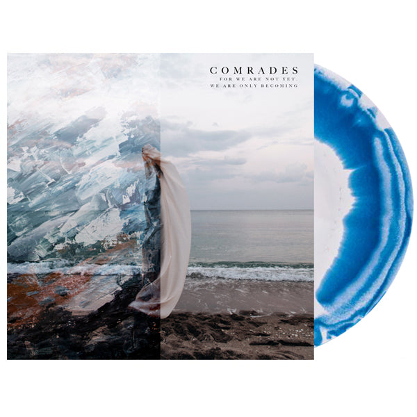 For We Are Not Yet, We Are Only Becoming White/Blue Swirl - Vinyl