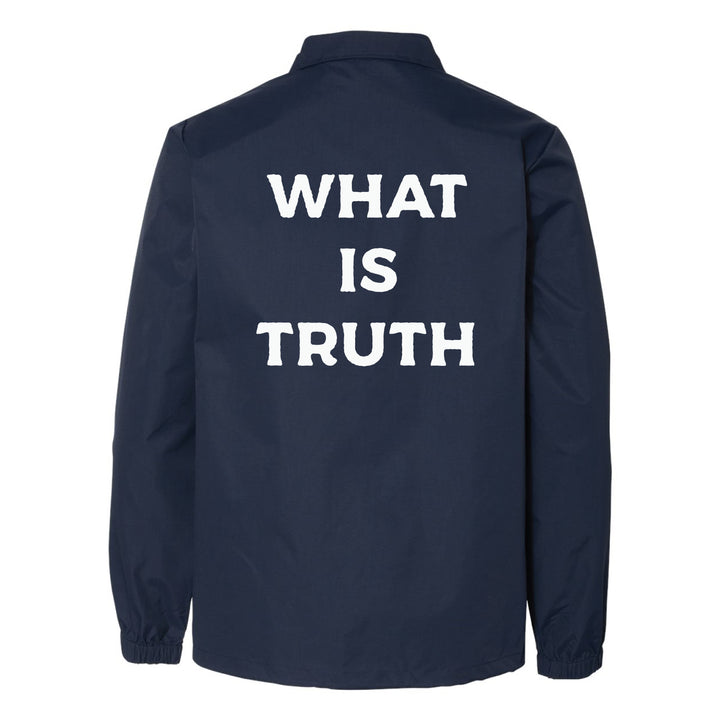 What Is Truth Navy - Windbreaker